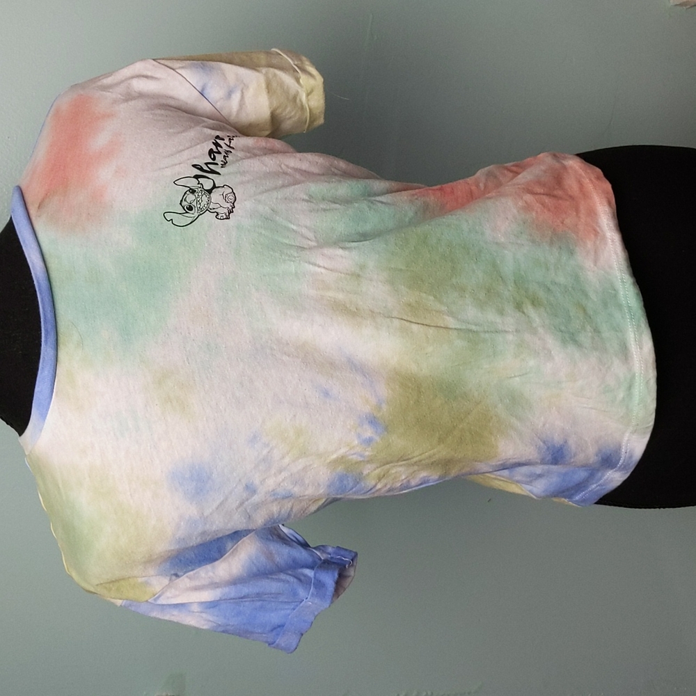 Stitch cropped tee